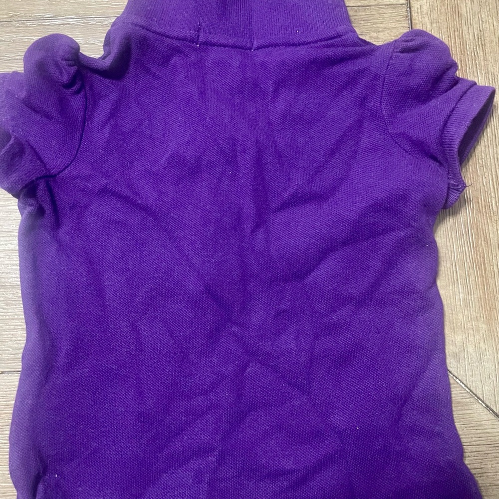 Purple Kids Turtleneck Shirt